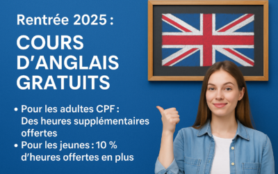 Rentrée 2025 : profitez de cours d’anglais gratuits à Pibrac – Toulouse pour adultes (CPF) et jeunes